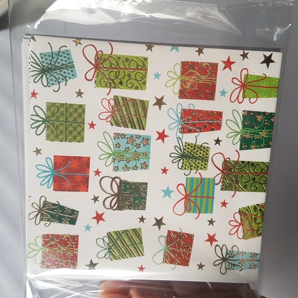 🎅🏼16 Pcs Blank Happy Birthday Card Christmas Cards Cartes de Noël fête 4.5x4.5 - Picture 8 of 8